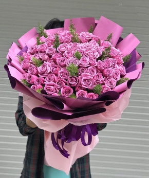 bo hoa hong tinh yeu   lang man