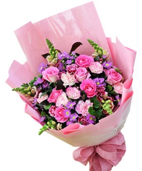 bo hoa hong lady luck