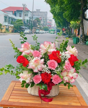 gio hoa mung khai truong